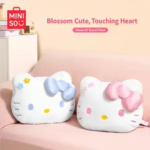MINISO Hello Kitty Plush Pillow,  Stuffed Doll Toy, Soft Cushion for Sofa & Bed, Cute Nap Pillow & Backrest, Cozy Cartoon Character Plushie, Adorable Home Decor Gift for Girls, High-Quality Soft Fabric for Comfortable Sleeping and Leisure, #Summervibes