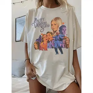 Buffy The Vampire Slayer Retro Horror T-Shirt
