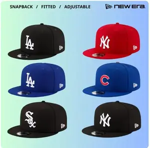 New Era MLB LA Dodgers Yankees Cap – 59FIFTY 9FORTY Adjustable Baseball Hat for Men & Women, Urban Streetwear Trucker Fashion USA 2026, Retro Vintage Hip Hop Style, Casual Sport Outfit, TikTok Trending Accessory