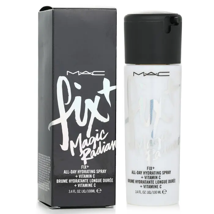 MAC Fix+ Magic Radiance All Day Hydrating Makeup Spray - Glow-Boosting, Lightweight, Moisture-Locking, Nourishing, 100ml/3.4oz
