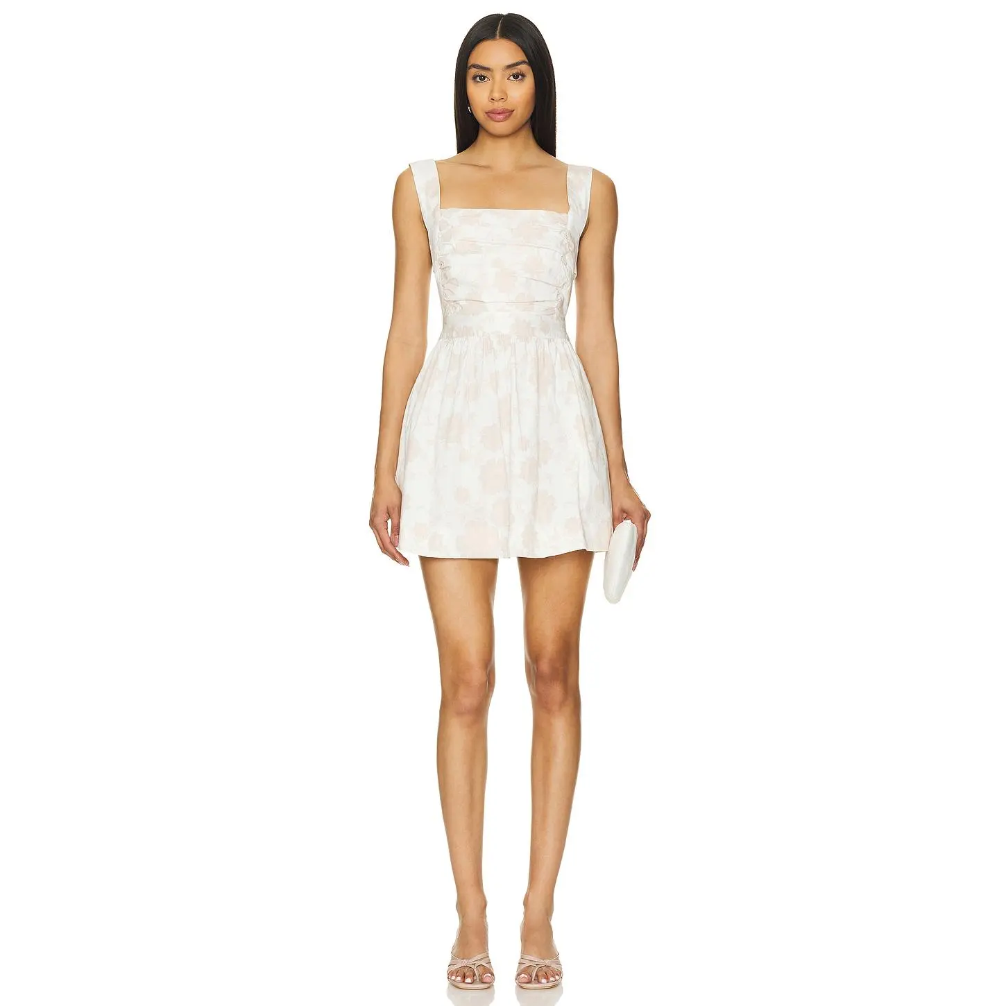 Free People Meet Me In Maui Dress in Ivory Combo