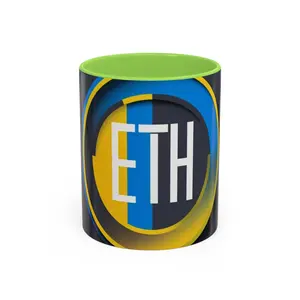 ETH Logo Mug 11oz 15oz | Cryptocurrency Coffee Mug, Crypto Ceramic Cup