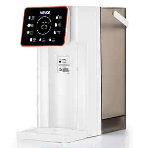 VEVOR Instant Hot Water Dispenser,  Countertop Boiling Water Dispenser with Adjustable 6 Temperatures & 7 Water Volumes, 101oz Removable Water Tank, Quick Heating with Touchscreen & Child Lock for Home