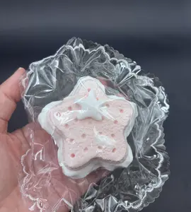 frozen butter textured star biscuit layer Taba Squishy Toy