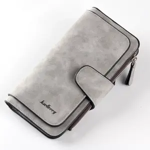 Women's Leather Wallet Long Bifold Purse Large Capacity Card Holder Coin Pouch