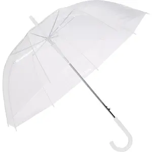 Clear bubble umbrella round 345 inch