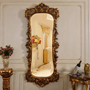 Luxurious Ornate Wall Mirror – 77” Tall Statement Piece