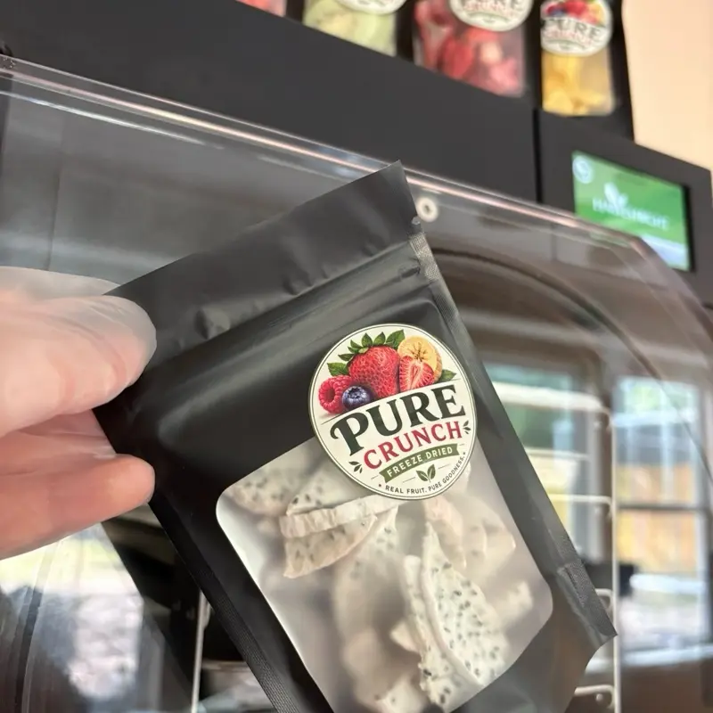 Freeze dried dragon fruit
