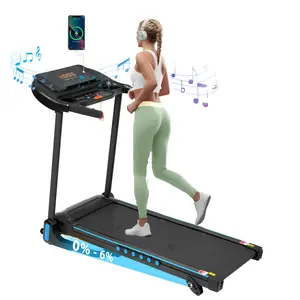 3.0 HP Treadmill for Home - 350 lbs Weight Capacity, Incline, Auto-Folding, 10MPH, Bluetooth Speaker & USB/Type C Charging