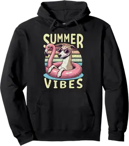 Retro Summer Vibes Italian Greyhound Dog Mom Vacation Trip Pullover Hoodie - Autumnsc Shop 24B0D9B4B8MY