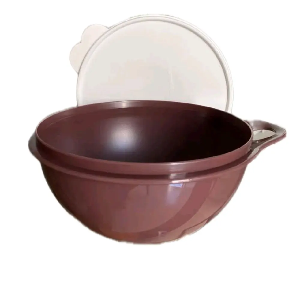 Tupperware Retro Brown 3L Bowl, Food Storage Container for Kitchen Countertop Organization