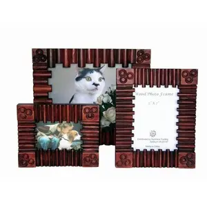 212 MAIN Handcrafted Wooden Rectangular Photo Frame - 8x10 in Standard Size, Home Supply, Wall Decor