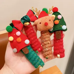 Christmas decorations for children phone line scrunchie girls headstring girls holiday dress up