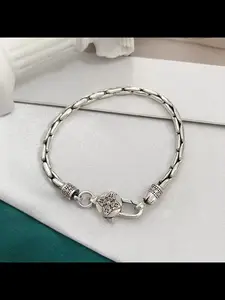 New Men's Hand Chain Six-Character Mantra Jambhala Rope Bracelet, Ancient Trendy Ethnic Style, Handmade Fashion Art Jewelry