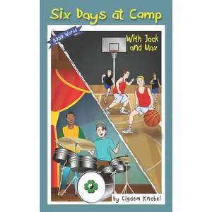 USED Book - Six Days at Camp with Jack and Max: Decodable Chapter Book by Knebel, Cigdem (Paperback) - english