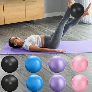 4 ultra soft Pilates balls - anti slip exercise balls, used for core exercises, yoga, stability training, Pilates, Home Workout, home gym Pilates equipment