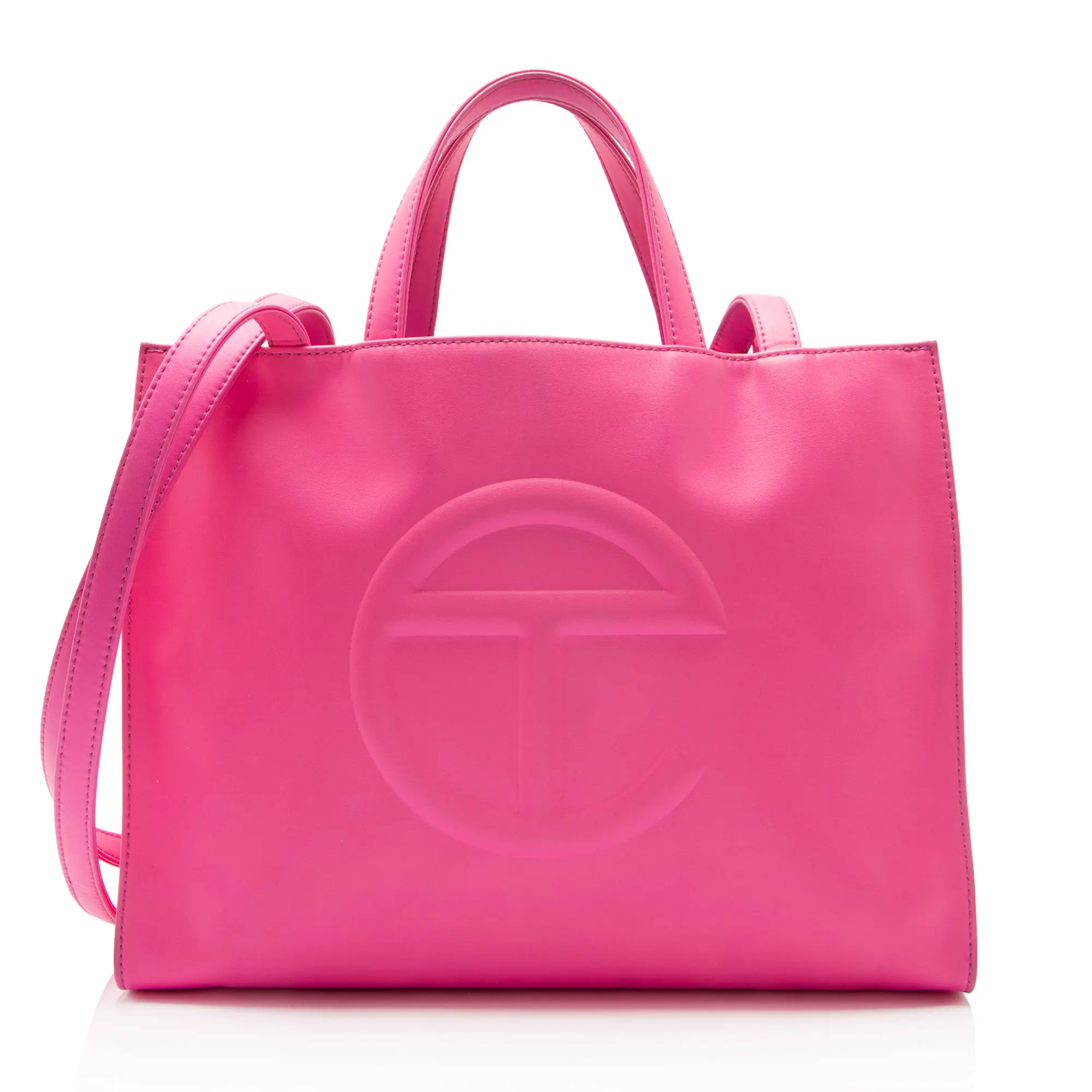 Pre-owned Telfar Leather Tote Bags Faux Medium Shopping Tote