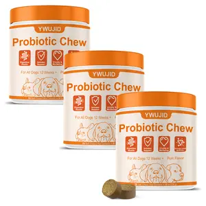 Daily Dog Chews with Probiotics | Support for Gut Balance & Overall Vitality | Non-GMO Formula