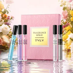 5-piece perfume set, lasting and charming Fragrance Spray, easy to carry, women's perfume gift set, Fragrance Discovery Set, Fragrance Gift Box