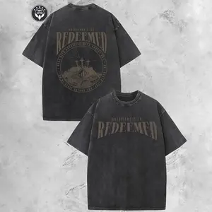 Romans 3:23 Scripture & Retro Cross Vintage Graphic Tee | 100% Cotton Double-Sided Christian Shirt | Unisex Classic Casual Menswear