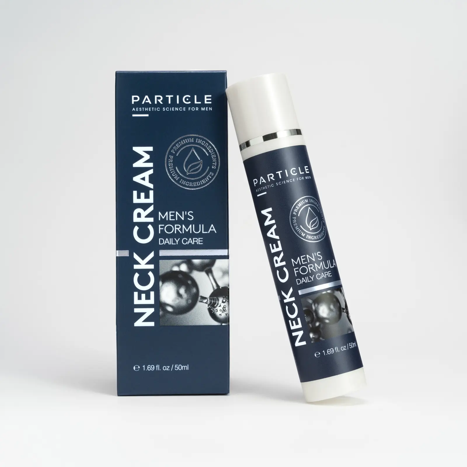 Particle Neck Cream For Men | Firm, Lift And Moisturize Your Neck With The Skincare Powerhouse Of Collagen, Retinol & Hyaluronic Acid
