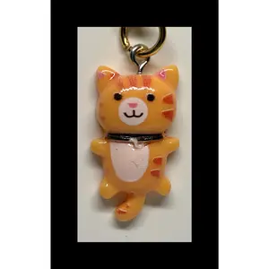 3D cat keychains