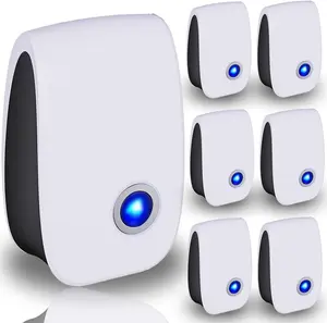 Ultrasonic Plug in Pest Repellent Indoor for Flea Insects Mosquitoes Rats Mice Spiders Ants Roaches Bugs, Pest Control for Home, Office, Warehouse, Hotel