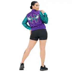 Charlotte Basketball Sequin Jacket