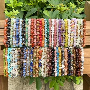 24pcs Natural Stone Bracelets for Men & Women, Labradorite, Turquoise, Rose Quartz Bohemian Style Bracelets, Handmade Summer Jewelry for Casual Attire, Parties & Gifts, Party Accessories, Earthy Aesthetic Accessories
