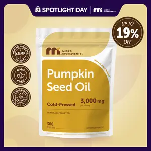 Micro Ingredients Pumpkin Seed Oil with Saw Palmetto Softgels