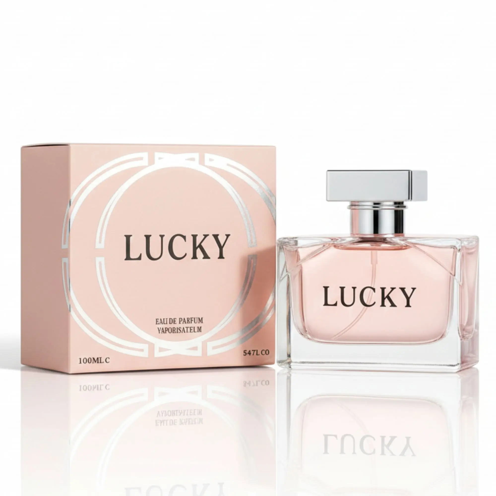 Lucky Women's EDP Perfume Spray - 3.4 fl oz (3-3.9 fl oz Range) Single Bottle, Long-Lasting Citrus Floral Aroma, Bergamot Notes, Elegant Fresh Scent for Daily All-Seasons Wear by Women, Spray on Skin, Natural Derivatives, Edp Perfume Sprays, Women's Fragr