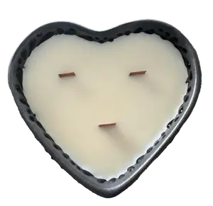 Talavera Heart Bowl Candle