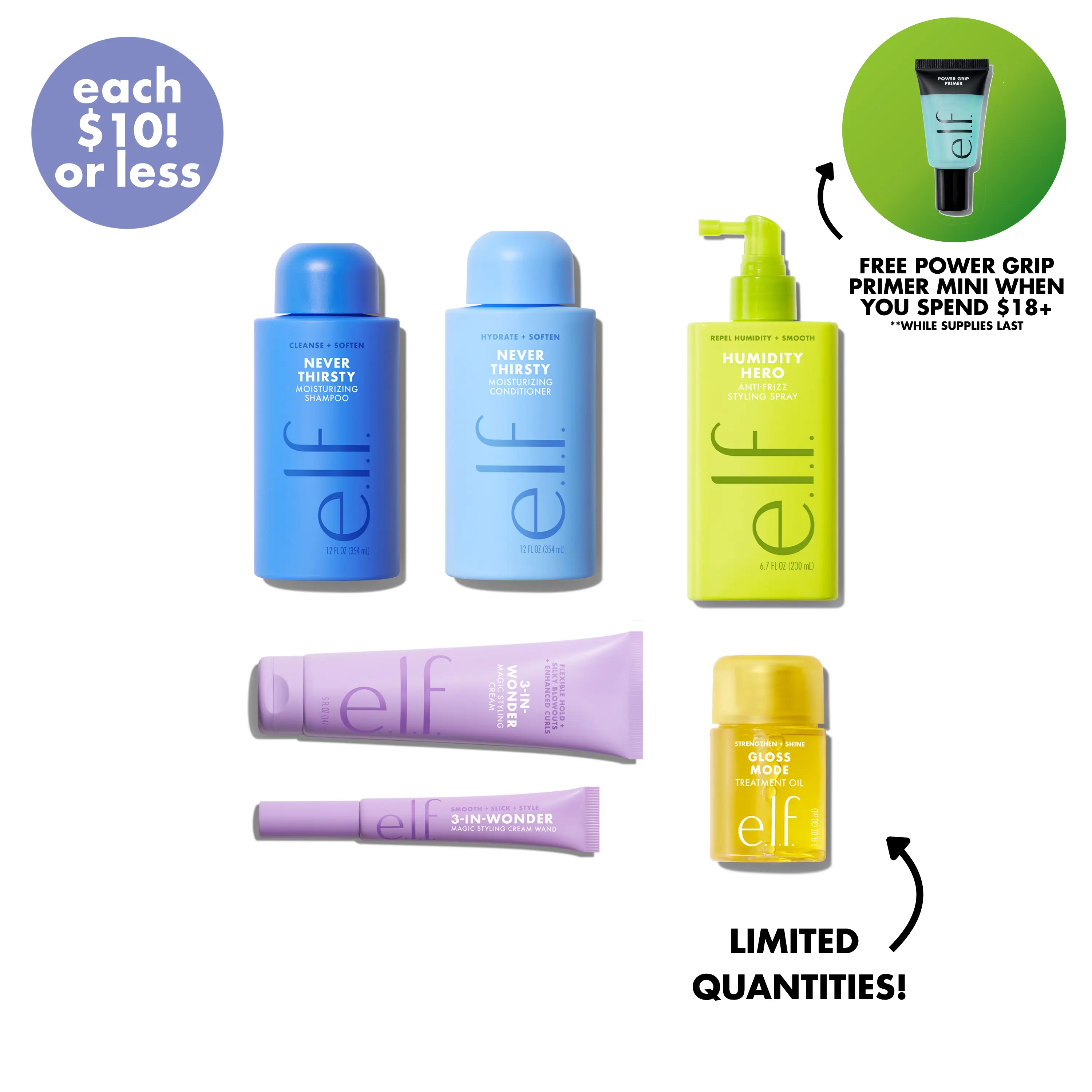 The Mane Crew: Complete Haircare Set for Smoother, Shinier, Frizz-Free Hair