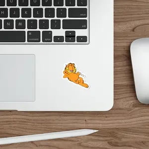 Garfield Vinyl Sticker for Indoor and Outdoor Use Decor Decorative