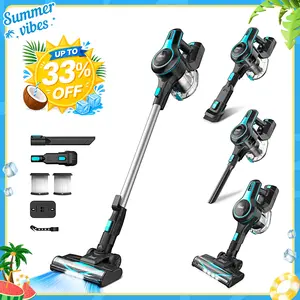 N520 Cordless Stick  Handheld Vacuum Cleaner 30Kpa 40 Mins Runtime Lightweight Stick Vacuum,Self-Standing Rechargeable Vacuum Cleaners for Pet Hair,Carpet,Hardwood Floor N520 pet lovers summerwins