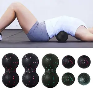Lacrosse Myofascia Ball Peanut Massage Ball Myofascia Massage High Density Lightweight Exercise Yoga