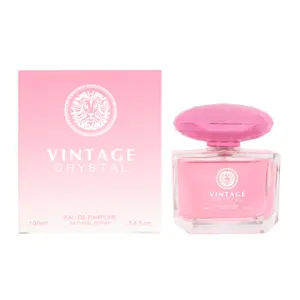 Vintage Crystal Eau de Parfum Natural Spray Perfume For Women 100ml/3.4fl.oz. - Women's Fragrance