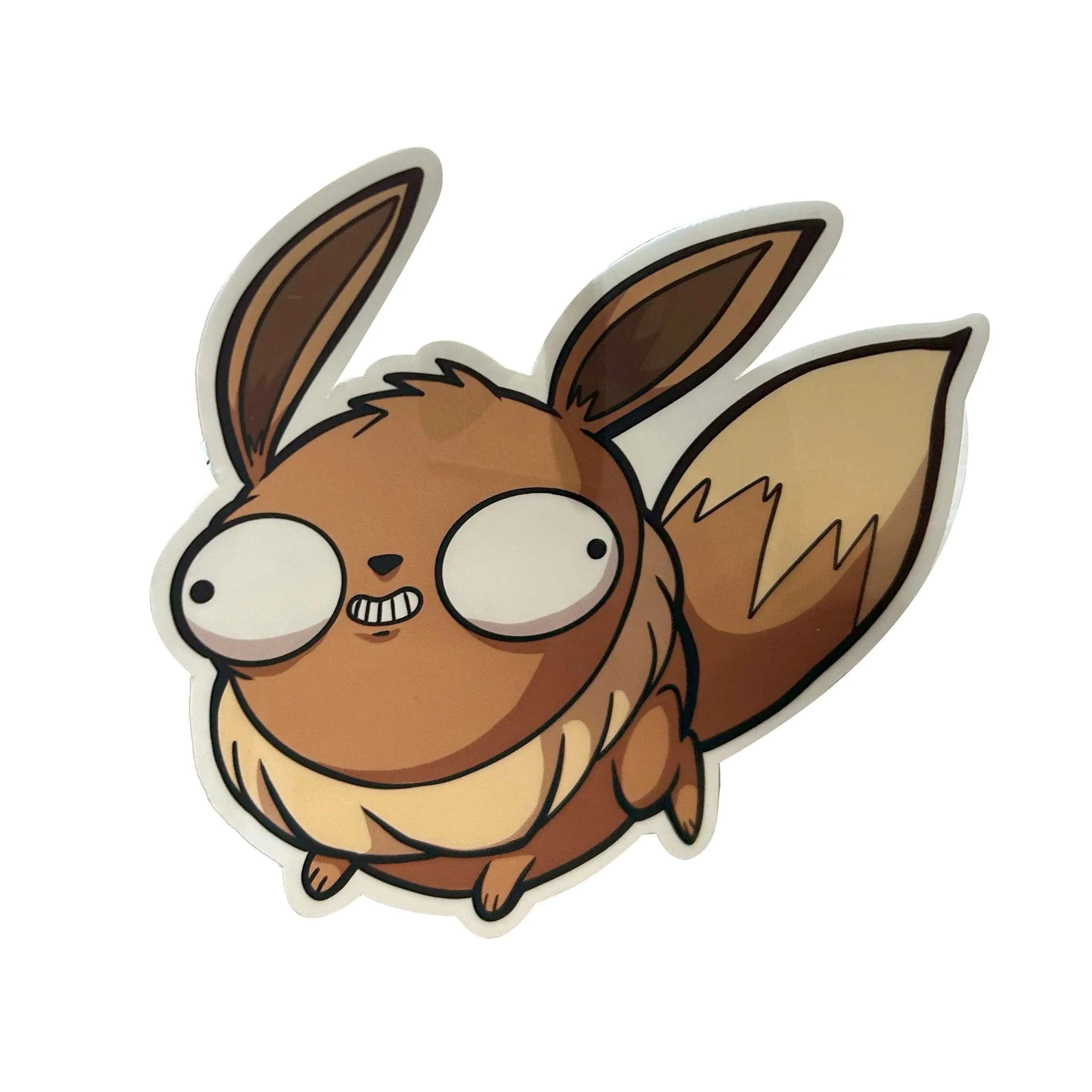 Derpy Eevee Sticker - Adorable Decal For Collectors