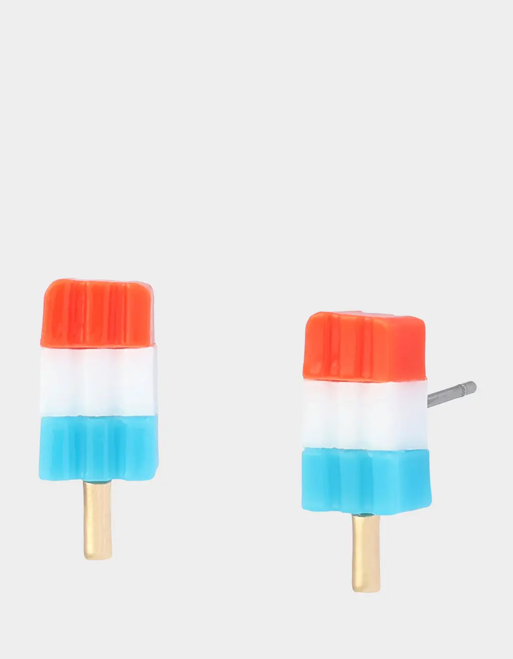 POPSICLE STUD EARRINGS BLUE