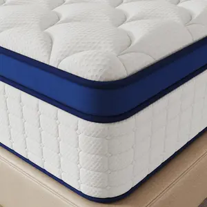 mattresses 12-inch/14-inch Memory Foam Spring Mattress - Medium Firmness, featuring an ergonomic design and upgraded support springs. It delivers a comfortable yet supportive sleeping experience, is fiberglass-free, and suitable for homes and hotels.