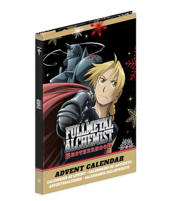 Fullmetal Alchemist Brotherhood Official Advent Calendar - 25 Days of Surprises, High-Quality Collectible Items for Fans by Tokyopop