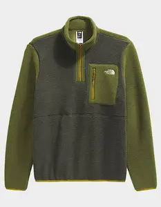 THE NORTH FACE Yumiori Mens Quarter Zip Fleece Jacket