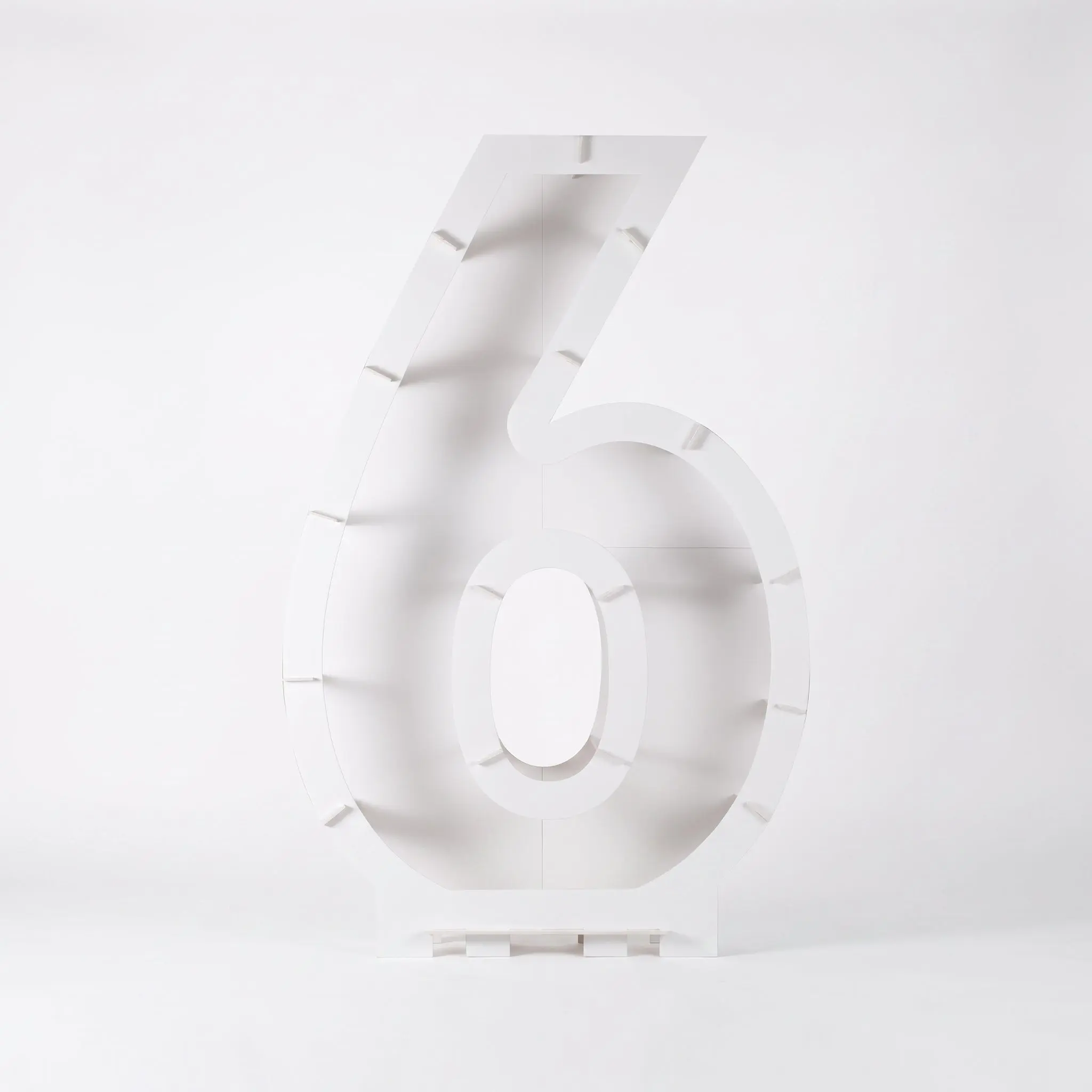 Number 6 Balloon Display Stand Kit