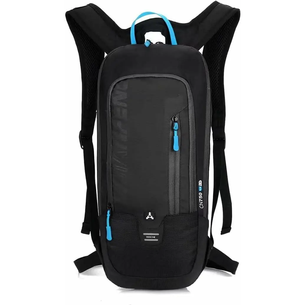 Cycling Backpack, 10L Bicycle Backpack  Breathable Bag for Outdoor Travel Hiking Climbing Biking Running Skiing (Black)