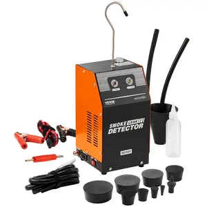 VEVOR Automotive Smoke Machine Leak Detector, EVAP Smoke Machine Leak Tester with Built-in Air Pump and Pressure Gauge, Dual-Mode Vacuum Pipe Fuel Diagnostic Detector for DC12V Cars, Trucks, ATVsVEVOR Super Brand Day