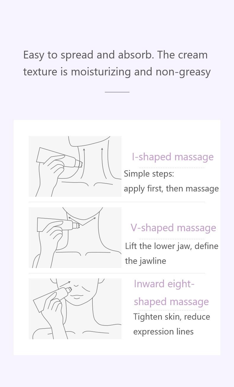Reduces Wrinkles and Double Chin,Five Rollers for All Around Massage,Collagen Neck Cream,Relieves Edema,Suitable for Wrinkled Skin,with Hyaluronic Acid,VitaminC+E ，Body Care，Perfect Mother’s Day gift outdoorfun