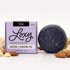 Tone: Purple Shampoo bar with Biotin & Almond Oil