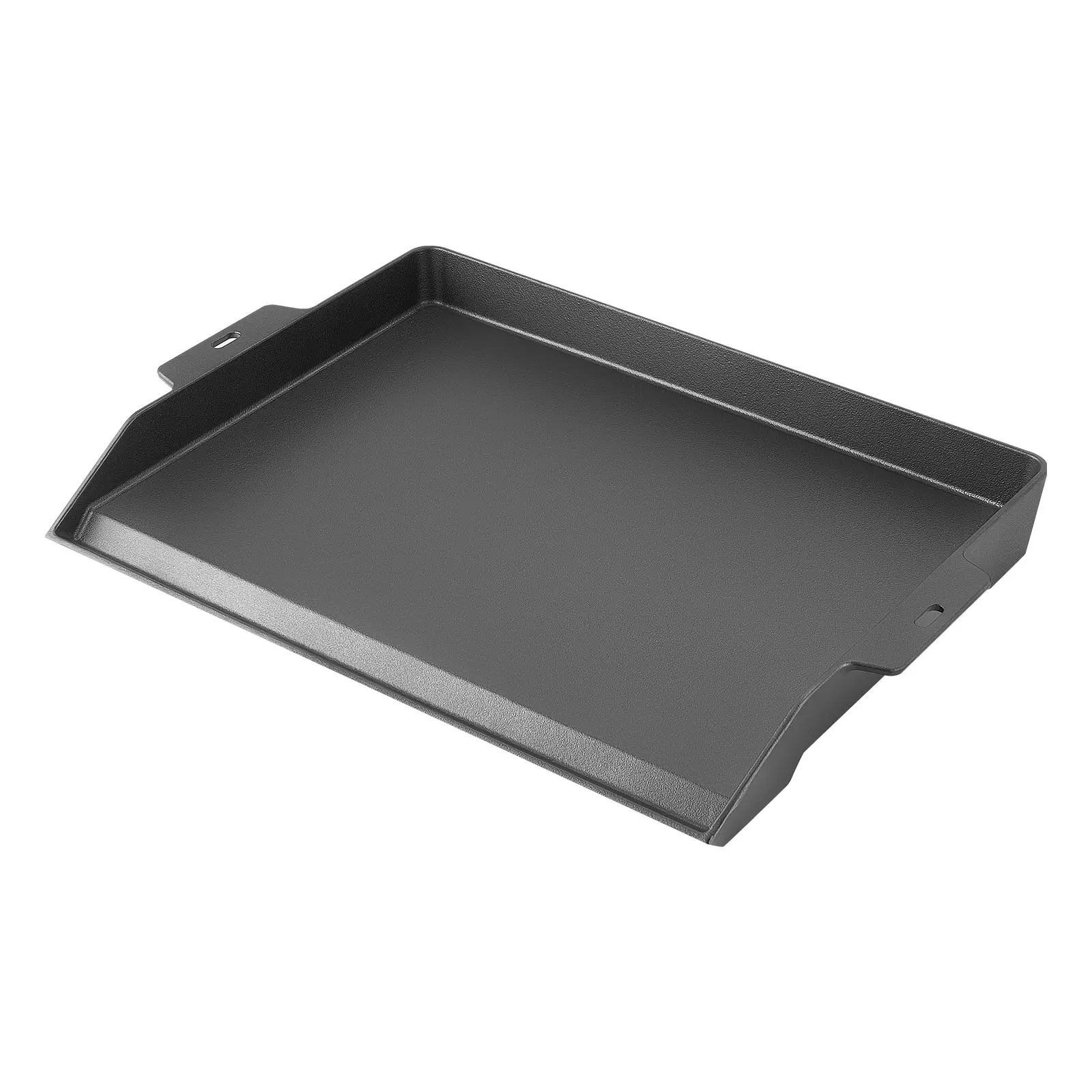 VEVOR Pre-Seasoned Cast Iron Griddle Pan, 23x16 in Flat Top Plate with Handle, Even Heat Distribution, Non-Stick Rectangular Cookware for Outdoor Grill, Gas Stove, Oven (Family-Sized), Pans,familyfun