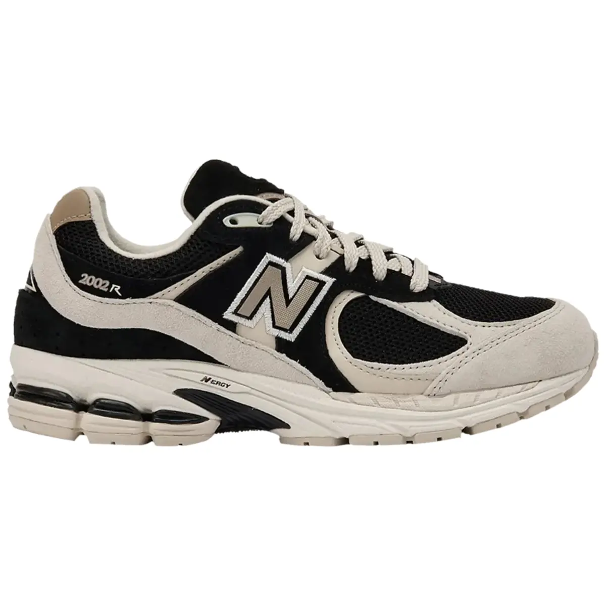 New Balance 2002R Black Beige Tan Men's Fashion Shoes New