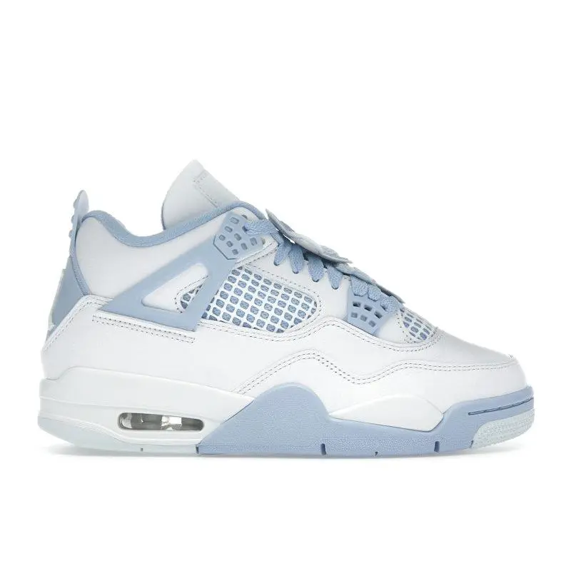 Jordan Women's 4 Retro Forget Me Not Basketball Shoes, from StockX